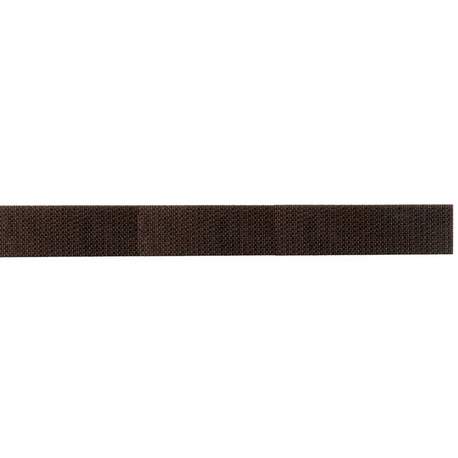 Autoagganciante maschio larghezza 20 mm. nero 25 mt.