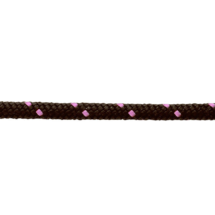 Corda in polipropilene 6 mm. nero - rosa 60 mt.