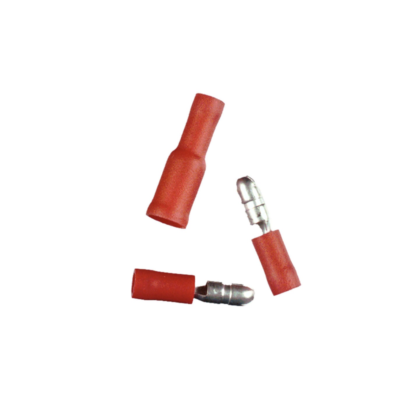 Terminali tondi 1,5 / 2,5 mm. 10 pz.