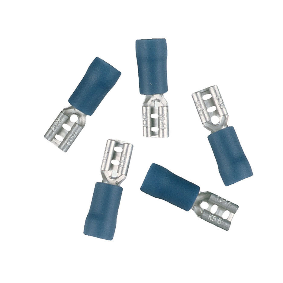 Terminali piatti isolati 1,5 / 2,5 mm.5 pz.