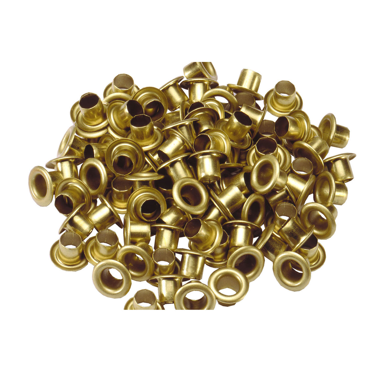 Occhielli ottone 4,5 mm. 100 pz.