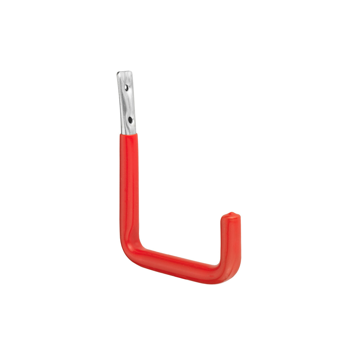 Gancio a parete zincato, rivestito 213 x 150 x 85 mm.