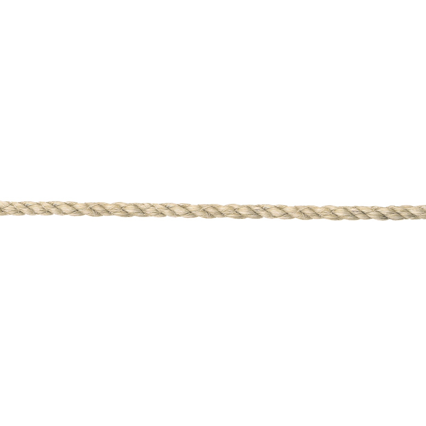 Corda in Sisal 6 mm. naturale 150 mt.