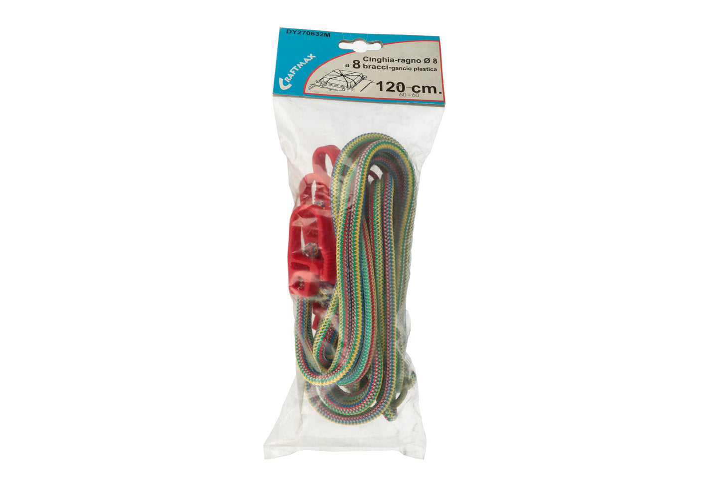elastici cm.120-8 ragni plast.
