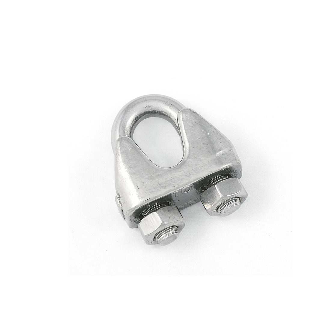 Morsetto per funi 5 mm. in acciaio zincato 2 pz.
