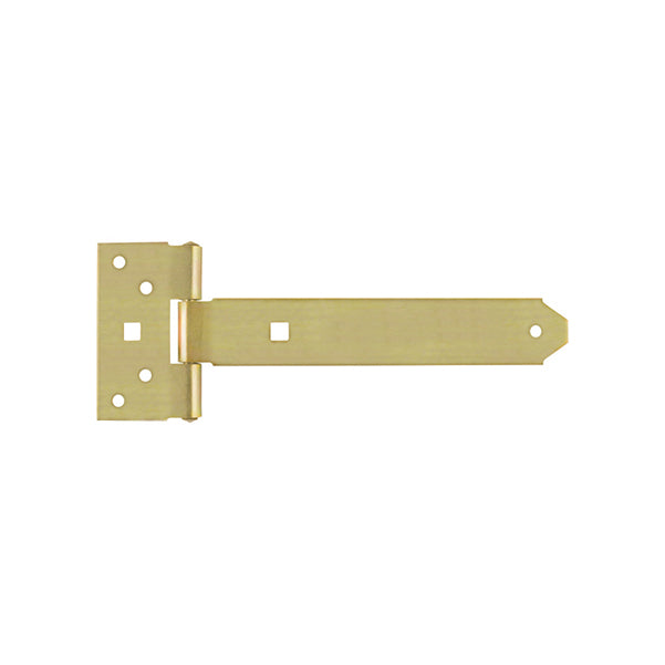 Bandella con cerniera, leggera 400 x 33 x 2,0 mm. - zincato giallo