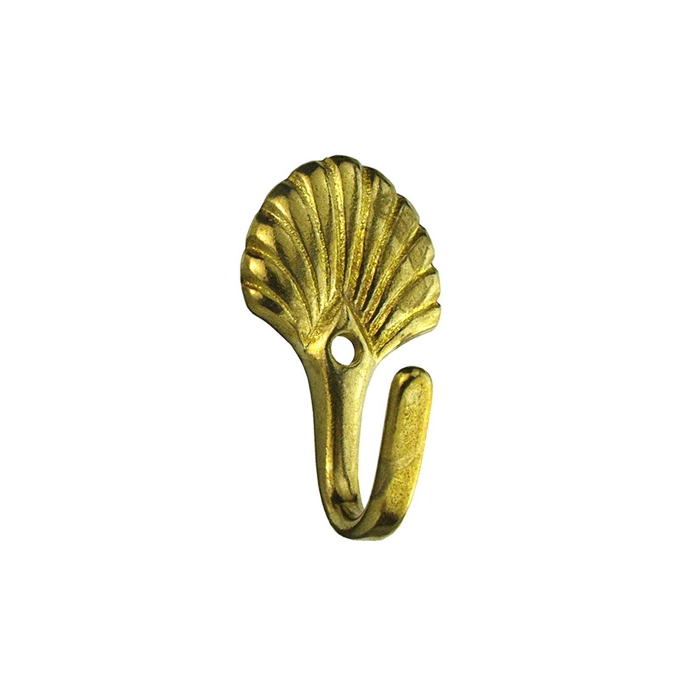 Gancio decorativo ottone brunito - 1 pz.