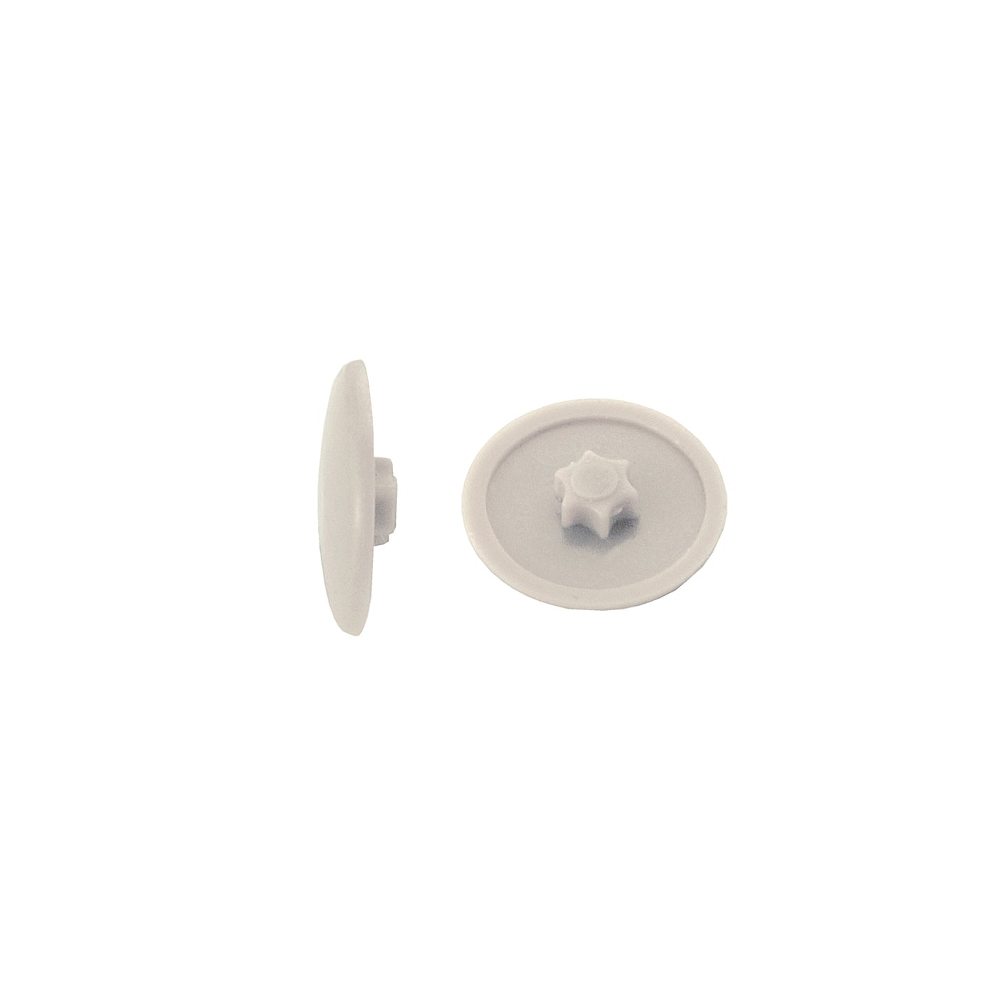 Cappucci coprivite Torx bianco TX 10 - 50 pz.