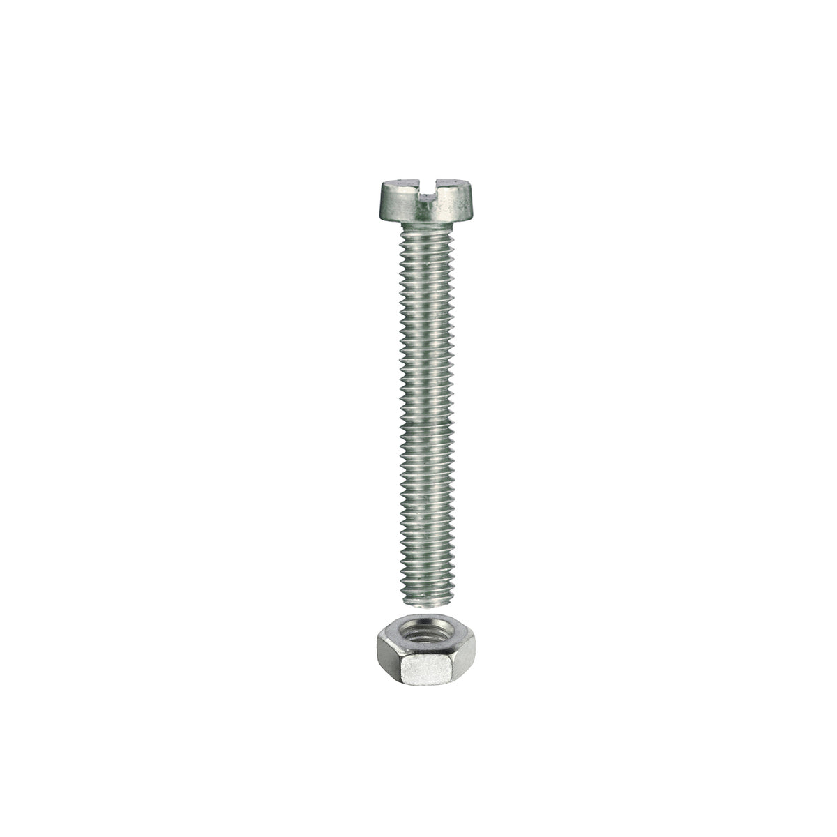 Viti per metallo testa cilindrica M6 x 100 - 6 pz.