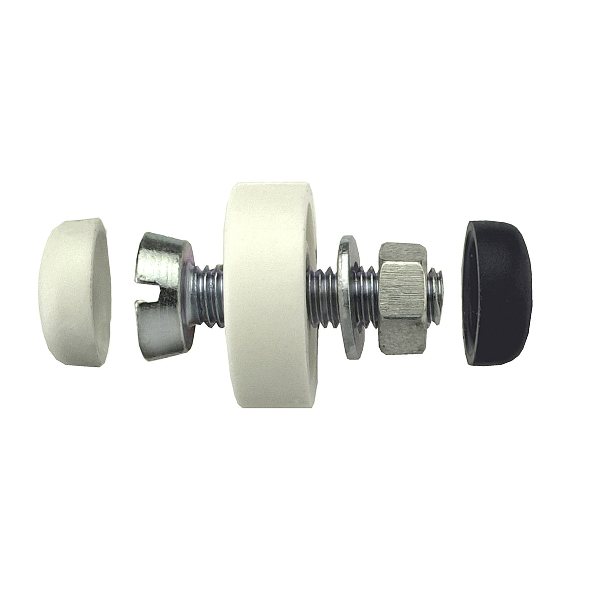 Bulloncini per targhe M6 x 20 - 4 pz.