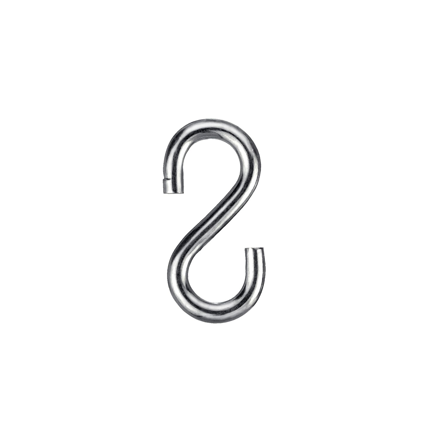 Ganci a "S" aperti 4,8x50 mm. - 4 pz.