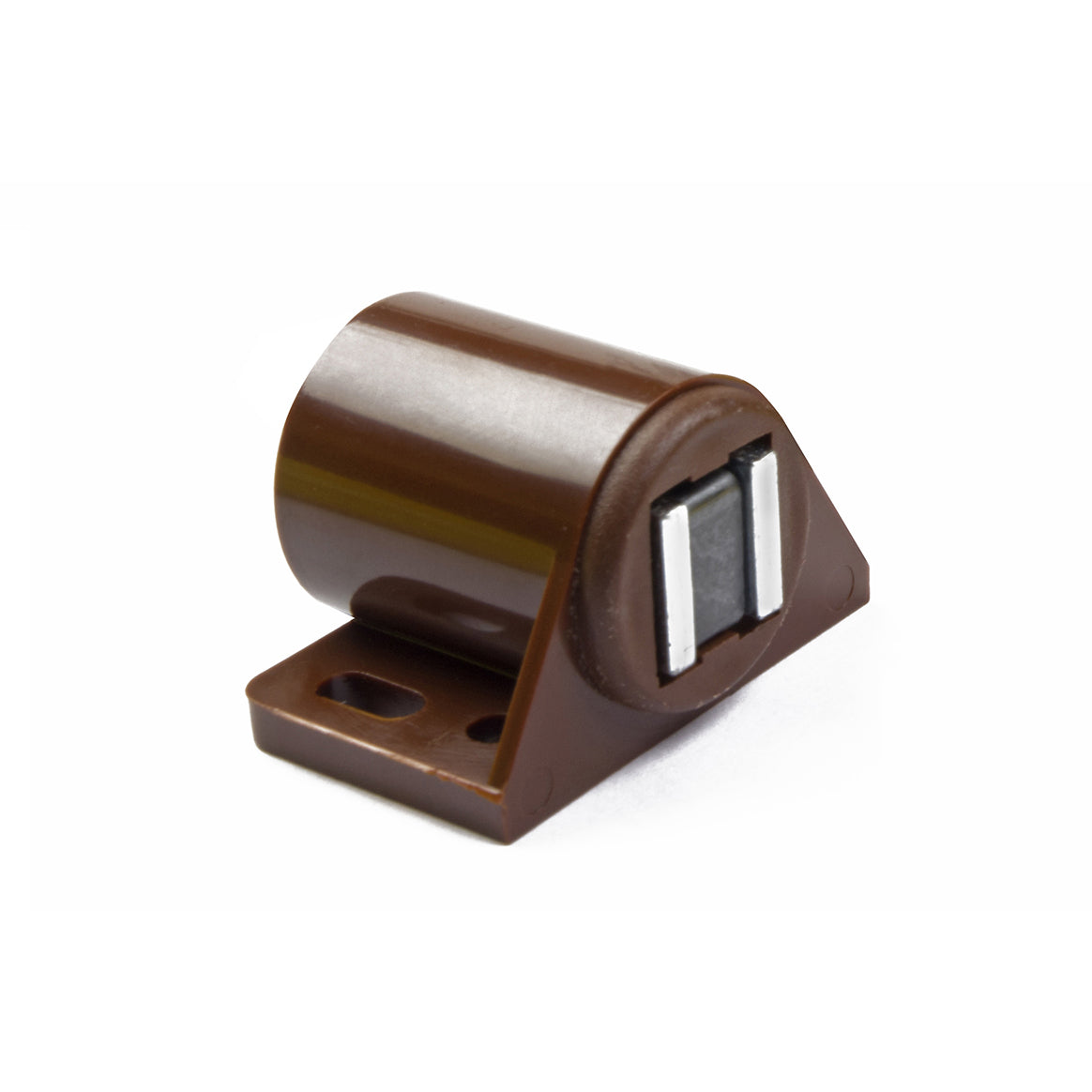 Chiusure magnetiche da applicare - forza 6 kg. - marrone - 2 pz.