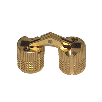 Cerniere a scomparsa - 12 x 13,5 mm. - ottone - 2 pz.