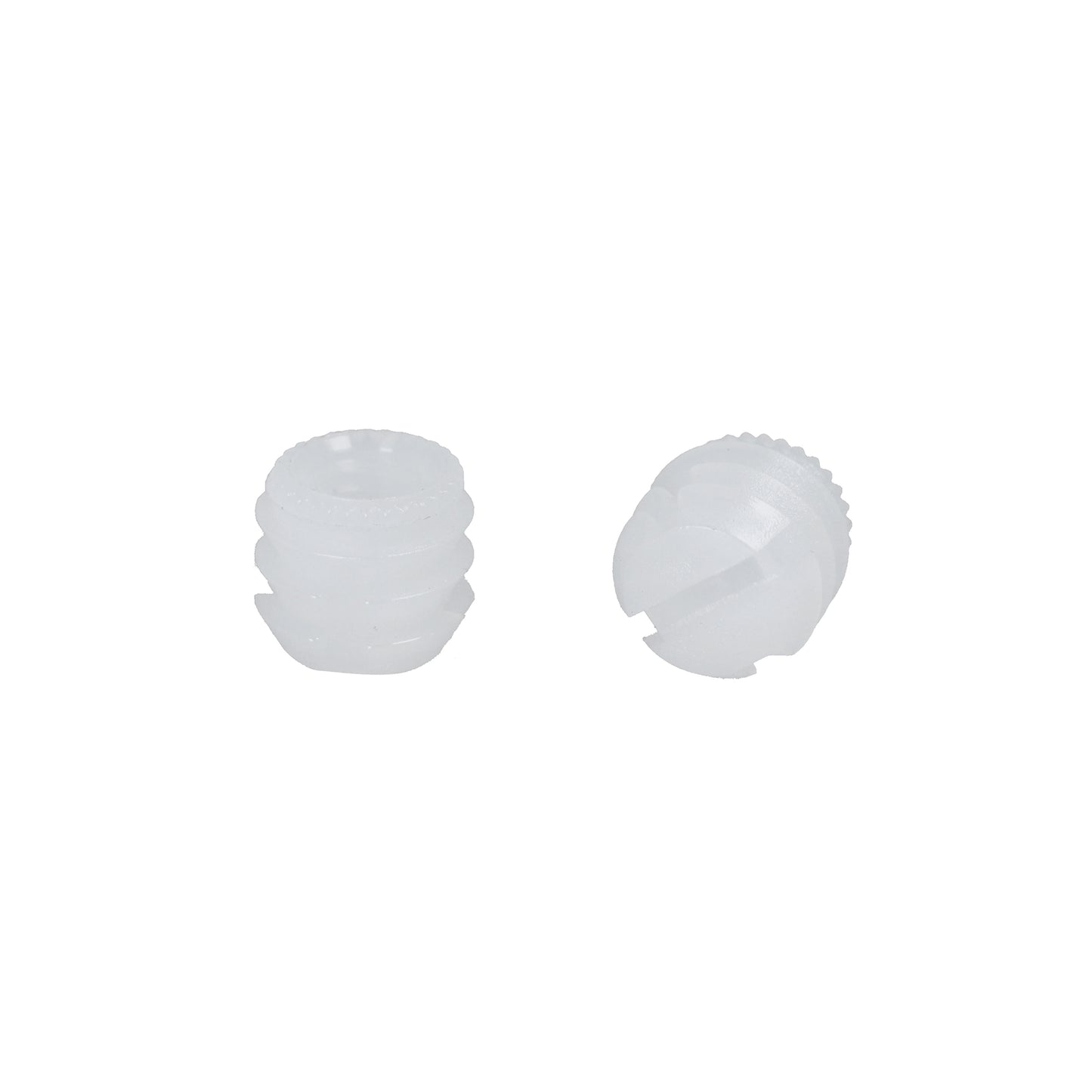Bussole ad espansione in nylon - M6 - 11 mm. - trasparente - 12 pz.