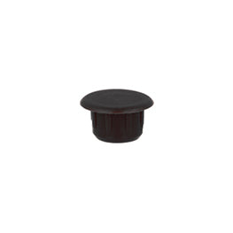 Copriforo in plastica - 5 mm. - nero - 20 pz.