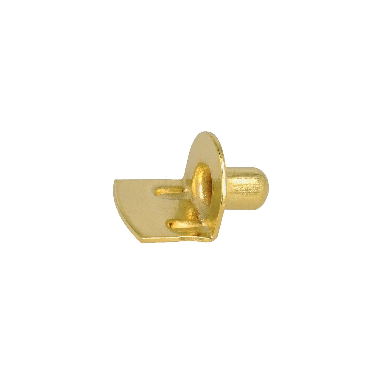 Reggipiani stampati in ferro ottonato 7 mm. 8 pz.