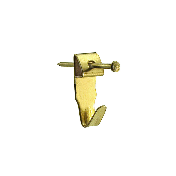 Ganci a X per fissaggio quadri n 0 - 6 x 17 mm. con chiodini 10 pz.