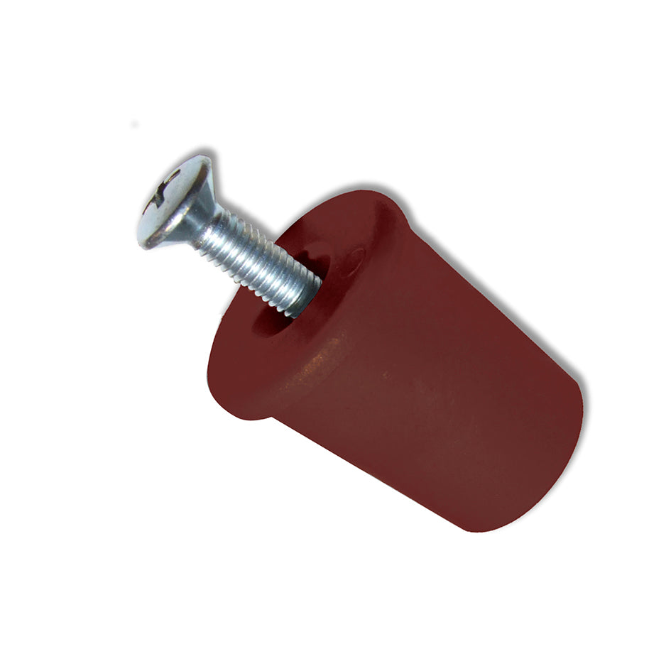 Tappi d'arresto 40 mm. - marrone - 6 pz.