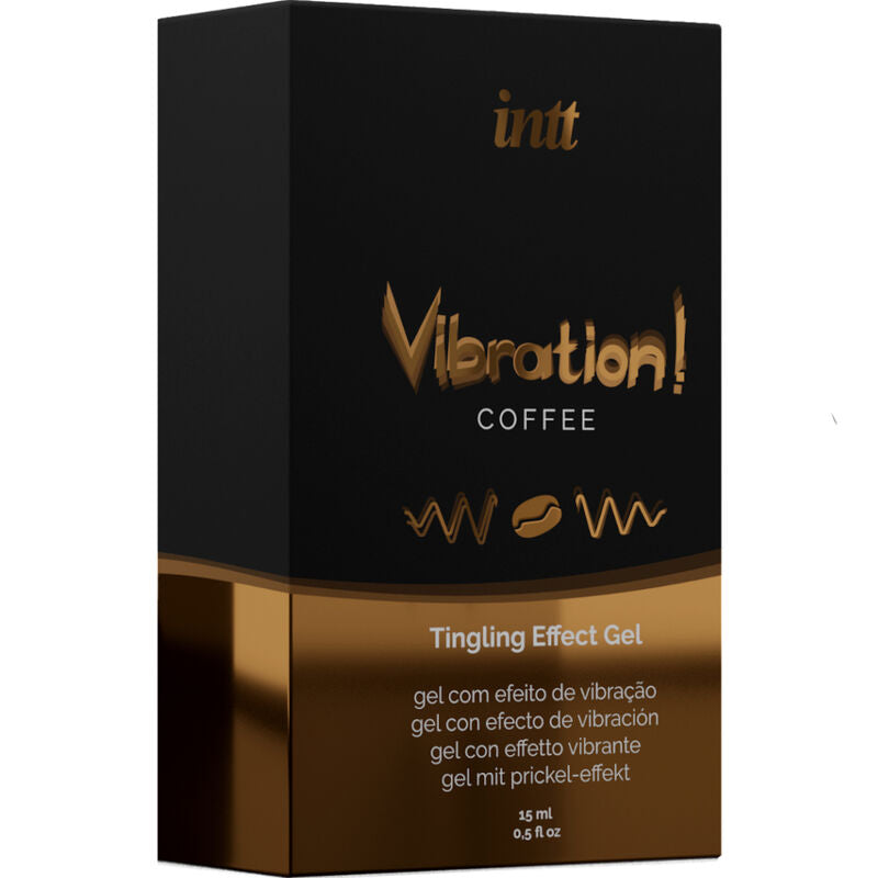 INTT - POTENTE GEL LIQUIDO VIBRANTE STIMOLANTE INTIMO CAFF 15ML