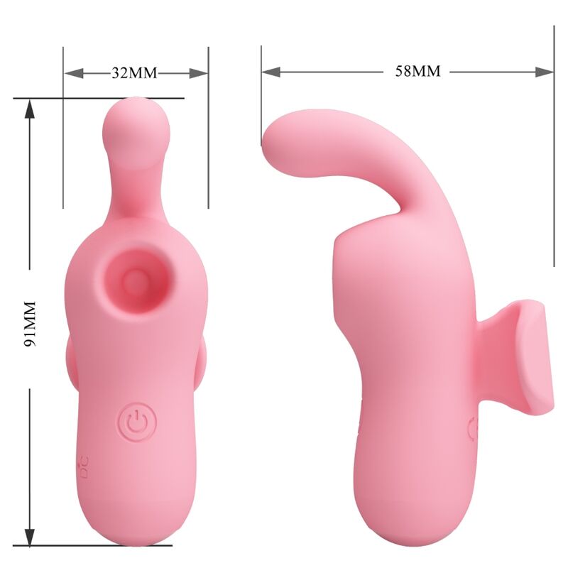 PRETTY LOVE - MINI GIOCATTOLI DIVERTENTI DI MAGIC FAIRY VIBRATORE E SUCCHIATORE