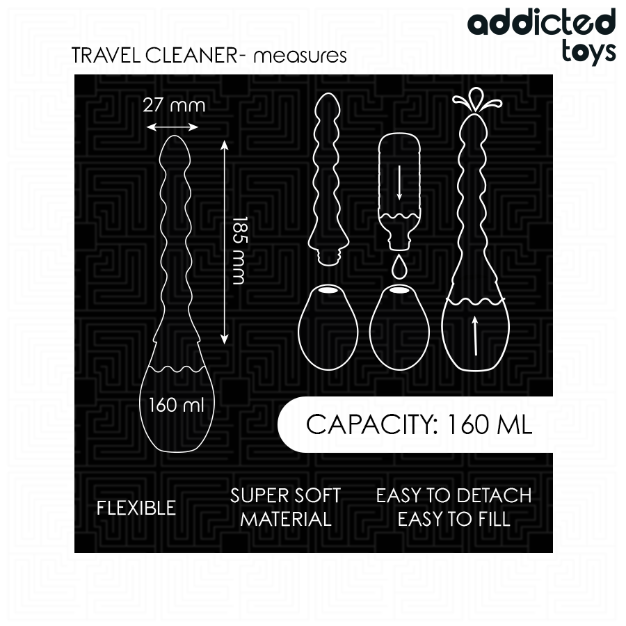 ADDICTED TOYS - DETERGENTE DA VIAGGIO MODELLO 2