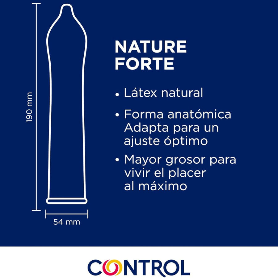 CONTROL - PRESERVATIVI NATURE FORTE 144 UNIT