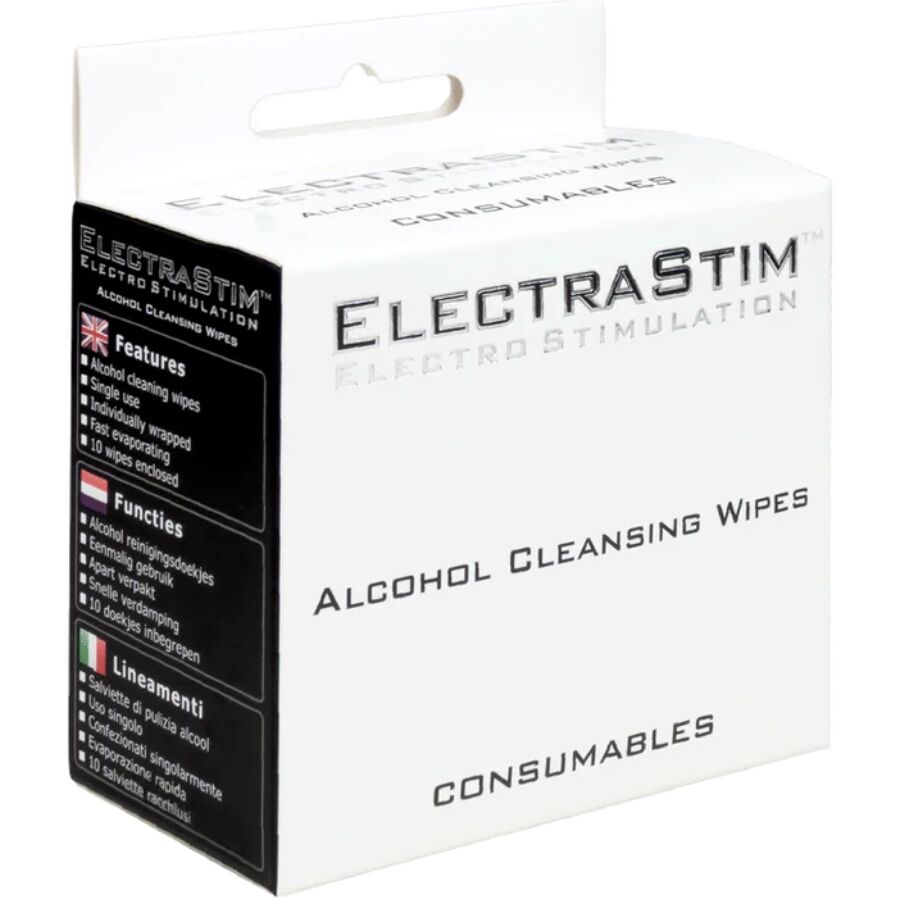 ELECTRASTIM - SALVIETTINE DETERGENTI ALL'ALCOOL 10 UNIT