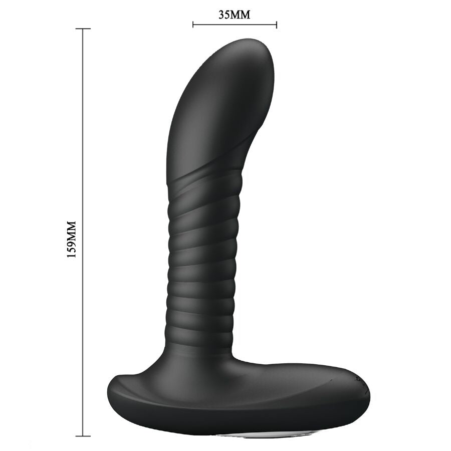 MR PLAY - MASSAGGIATORE PROSTATICO CON ROTAZIONE E VIBRAZIONE