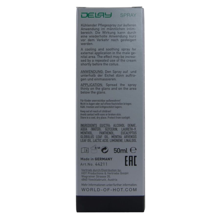 HOT - SPRAY RITARDANTE 50 ML