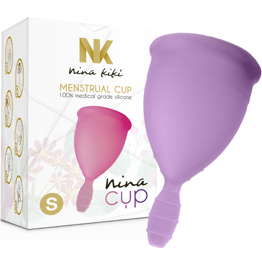 NINA KIK - COPPA MESTRUALE VIOLA - TAGLIA S
