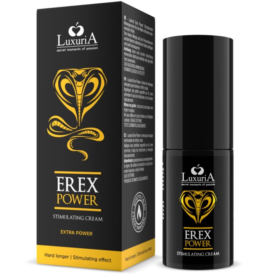INTIMATELINE LUXURIA - EREX POWER HARD CREMA PENE PI LUNGO 30 ML