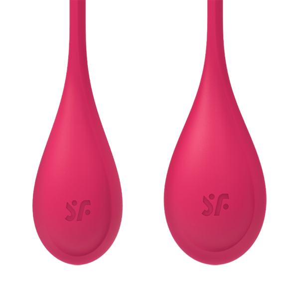 SATISFYER - SET DA ALLENAMENTO YONI POWER 1 ROSSO