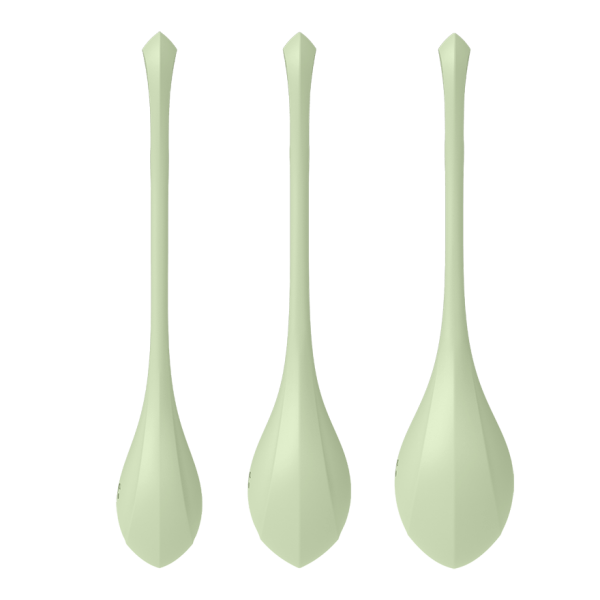 SATISFYER - SET DA ALLENAMENTO YONI POWER 2 VERDE