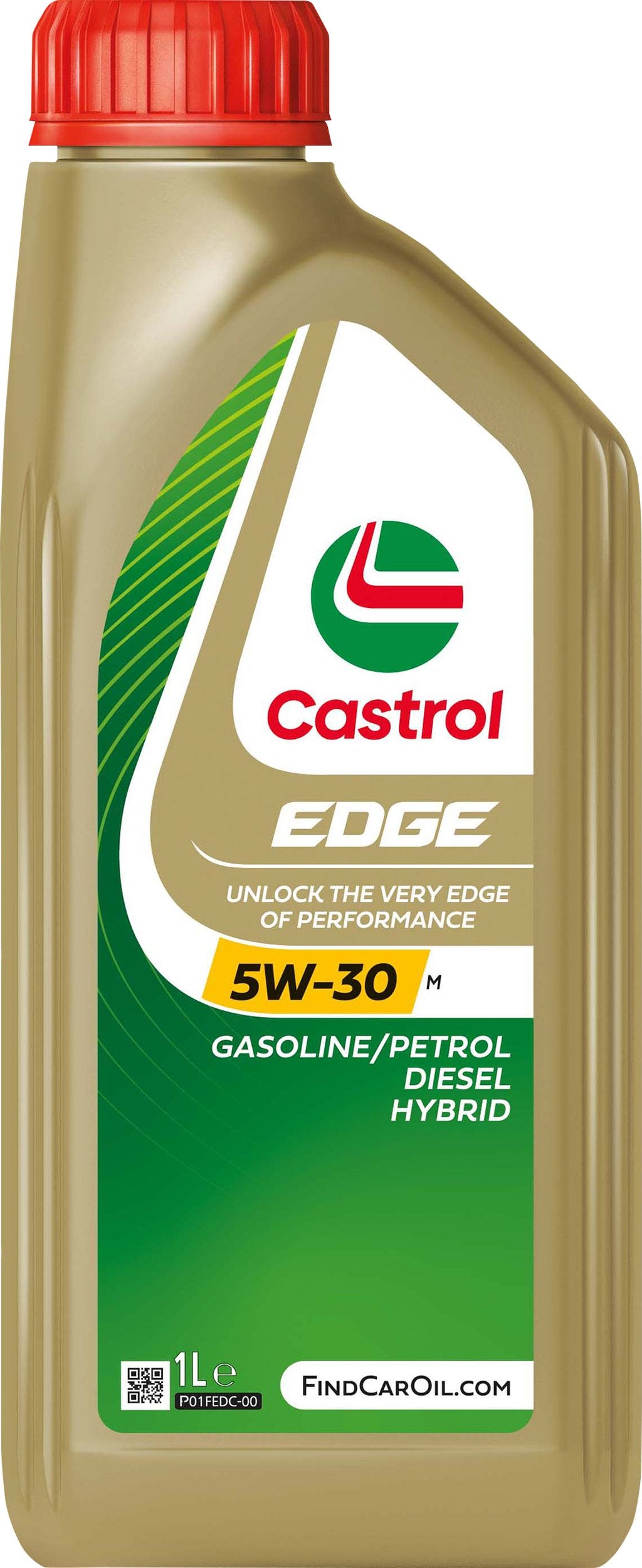 Castrol Edge M 5W-30 API TC JASO FD 1L Sintetico Olio Motore Lubrificante Auto