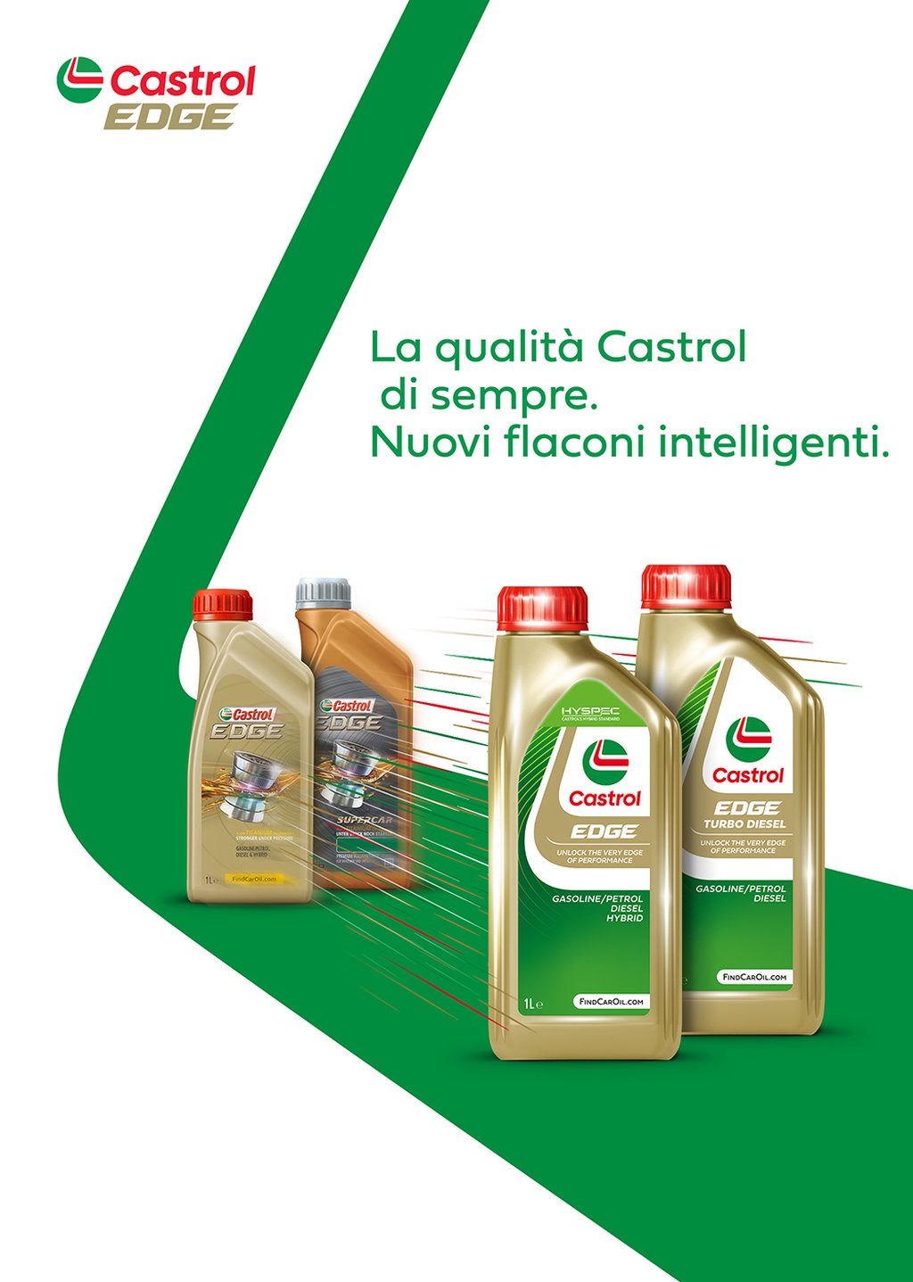 Castrol Edge M 5W-30 API TC JASO FD 1L Sintetico Olio Motore Lubrificante Auto