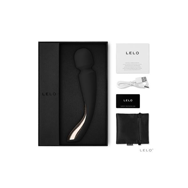 LELO - MASSAGGIATORE SMART MEDIUM WAND 2 NERO
