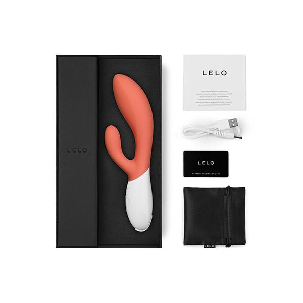 LELO - INA 3 VIBRATORE DI LUSSO CONIGLIO CORALLO