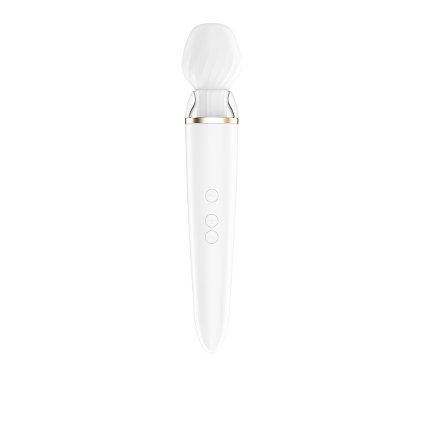 SATISFYER - APP DOUBLE WANDER BIANCO