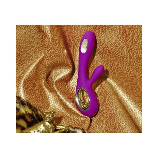 LELO - SORAYA VIBRATORE WAVE RABBIT DEEP ROSE