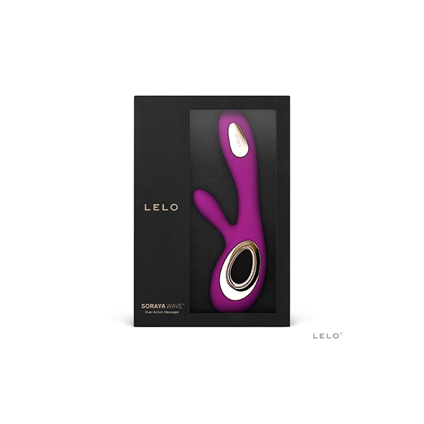 LELO - SORAYA VIBRATORE WAVE RABBIT DEEP ROSE