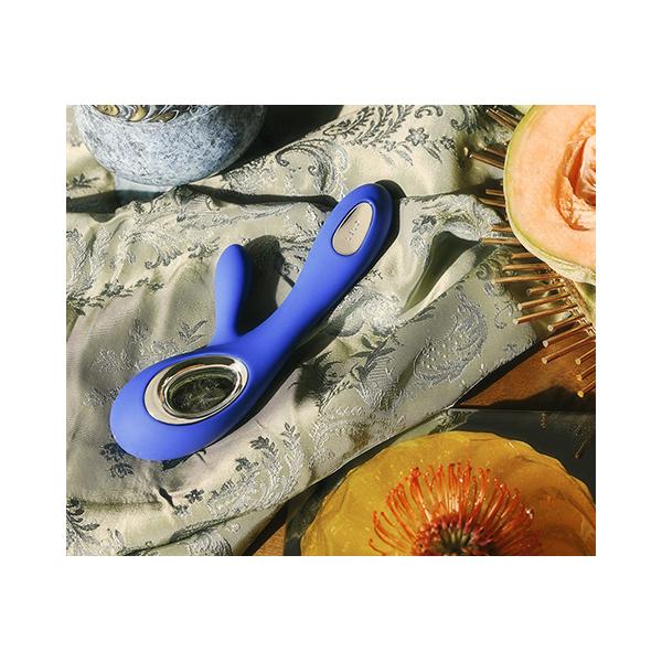 LELO - VIBRATORE SORAYA WAVE CONIGLIO BLU NOTTE