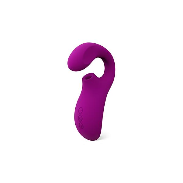LELO - ENIGMA MASSAGGIATORE A DOPPIA ASPIRAZIONE ROSA PROFONDA