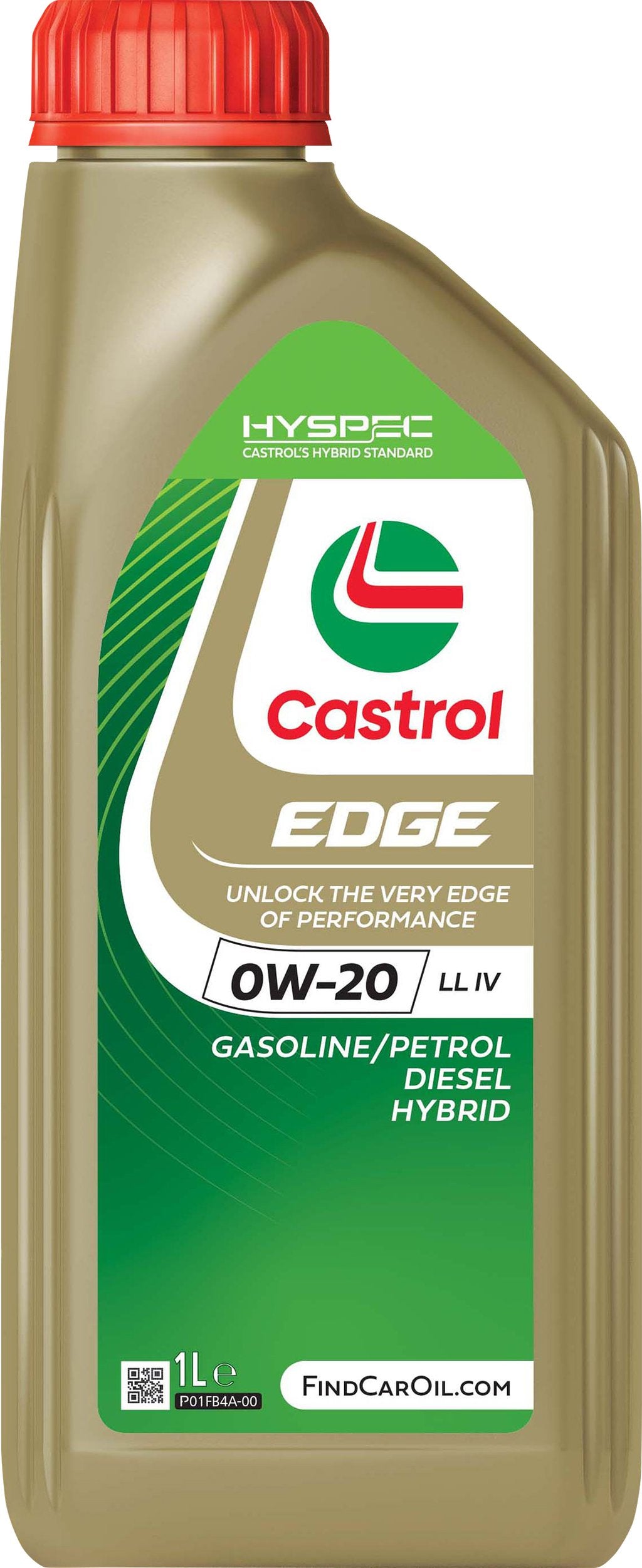 CASTROL Olio lubrificante per motore auto Edge 0W-20 LL IV 1 litro