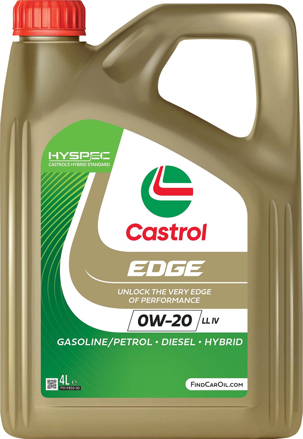 Castrol Edge Iv 0W-20 ACEA C5 LL 4L Semisintetico Olio Motore Lubrificante Auto