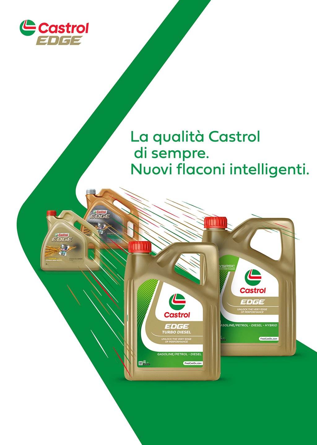 Castrol Edge Iv 0W-20 ACEA C5 LL 4L Semisintetico Olio Motore Lubrificante Auto