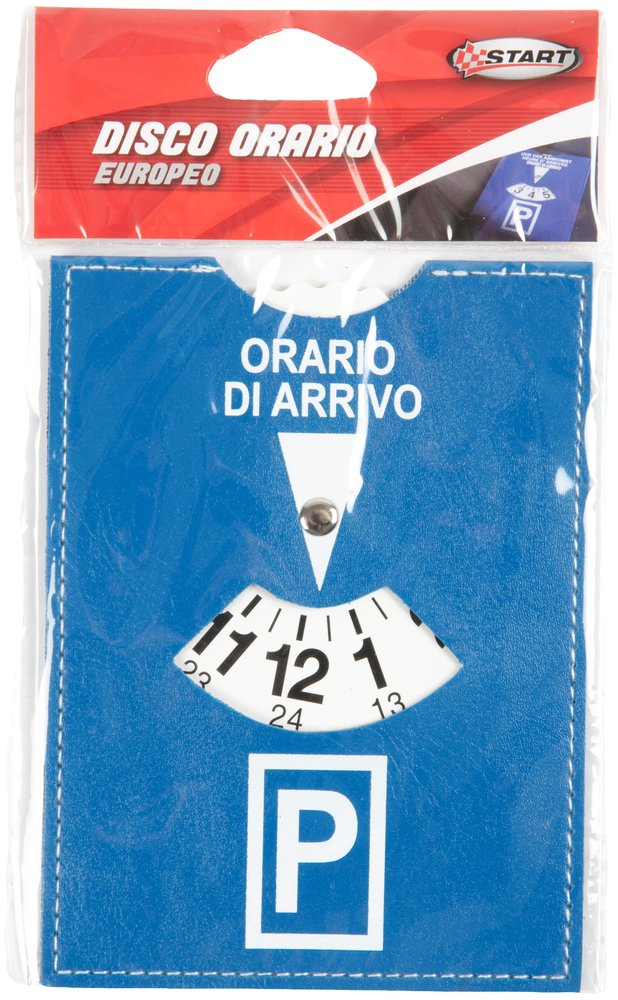 Disco orario europeo in ecopelle