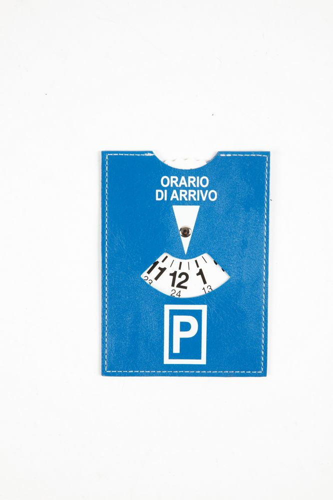 Disco orario europeo in ecopelle
