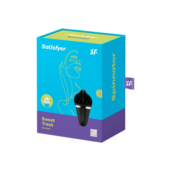 SATISFYER - SPINNATOR SWEET TREAT NERO