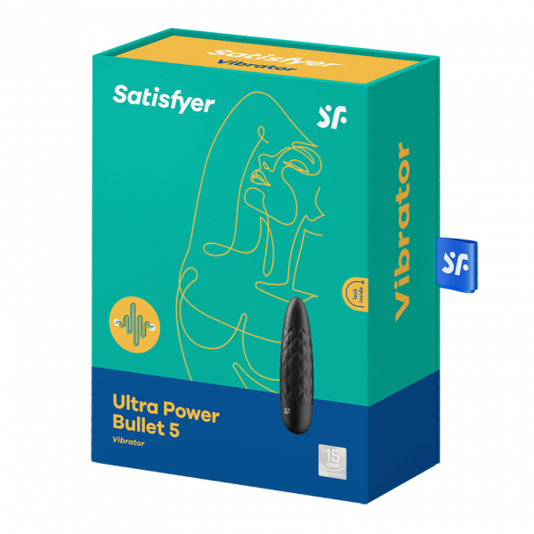 SATISFYER - BULLET ULTRA POWER 5 NERO