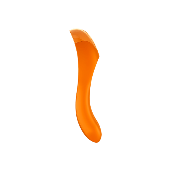 SATISFYER - VIBRATORE DA DITO CANDY CANE ARANCIONE